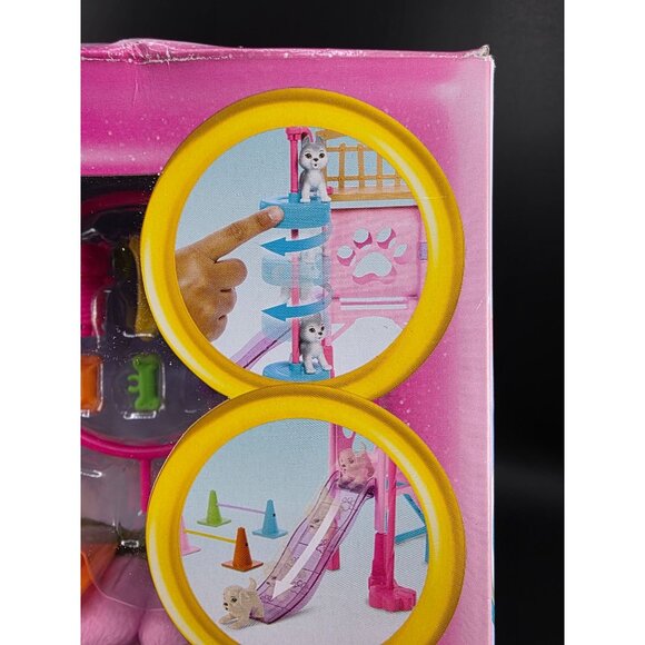 Barbie Stacie to the Rescue Puppy Playground Playset 20+ Pcs Dog - Picture 5 of 7